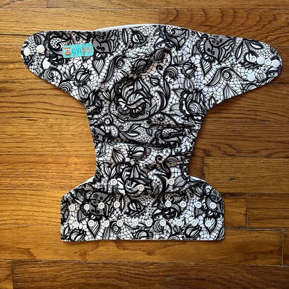 Alva Baby Cloth Diapers Pocket Diapers Set Of 4 - Picture 3 of 11